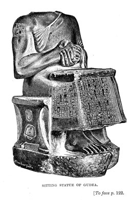 Sitting Statue of Gudea [op. p.122]