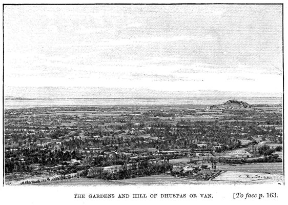 The gardens and hill of Dhuspas or Van [op. p.163]