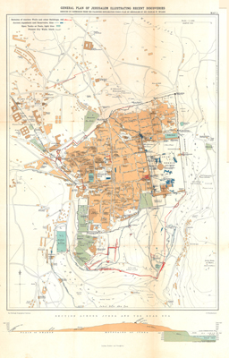 Map I. General Plan of Jerusalem